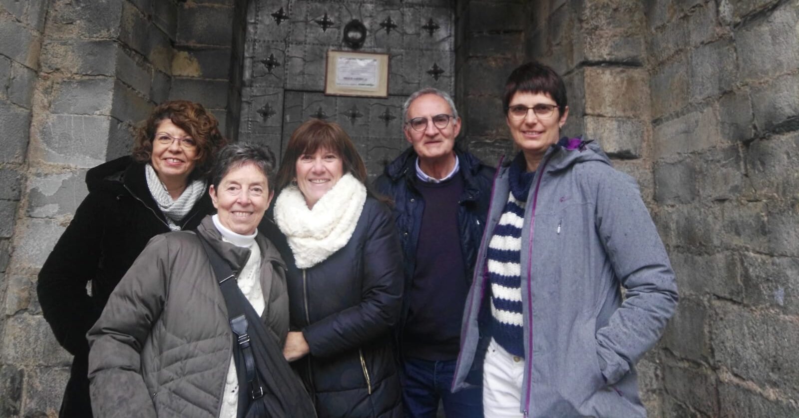 2020, presentación de lo libro con las conferencias. Con las profesoras Rosa Mª Castañer y Marisa Arnal y la filológa y académica Pilar Garcia Mouton