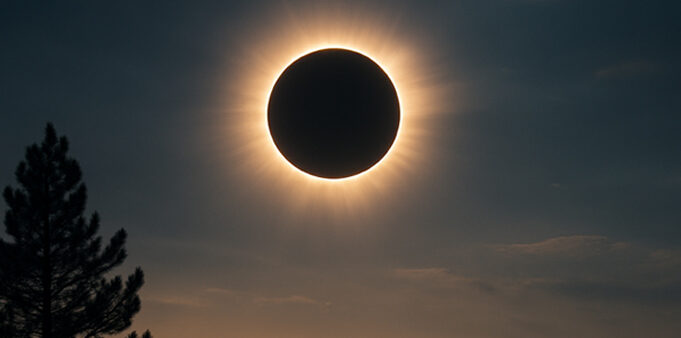 Eclipse de sol: una coreografía total